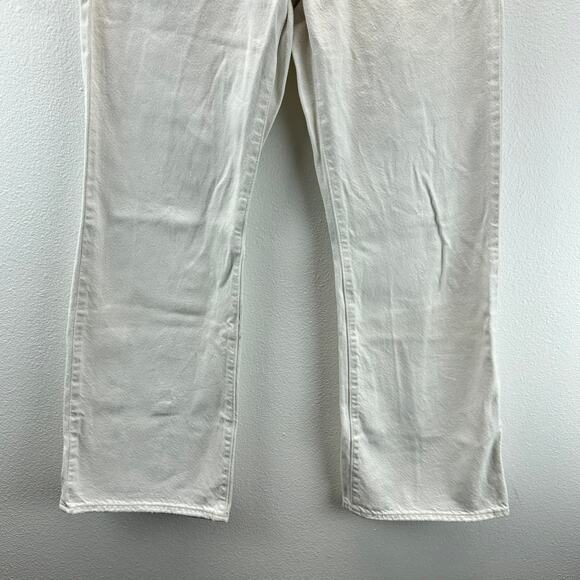 Levi's Baggy Bootcut Jeans Premium Denim White 27 - Picture 5 of 16